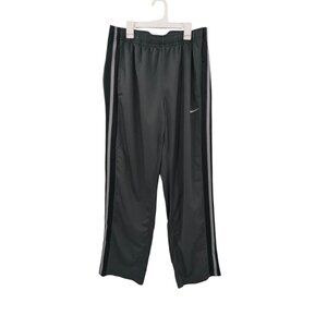 Nike Athletic Track Pants Men Size L Side Stripes Athleisure Streetwear Training